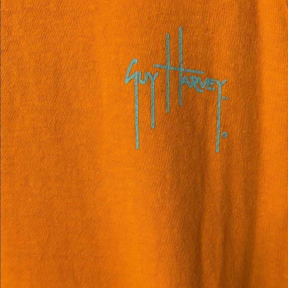 Guy Harvey Orange Tank Top - Picture 2 of 6